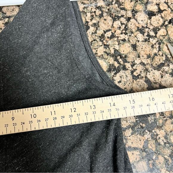 Anthropologie Cloth & Stone Jumpsuit Sleeveless Pockets Gray Heather Size S - Picture 5 of 7